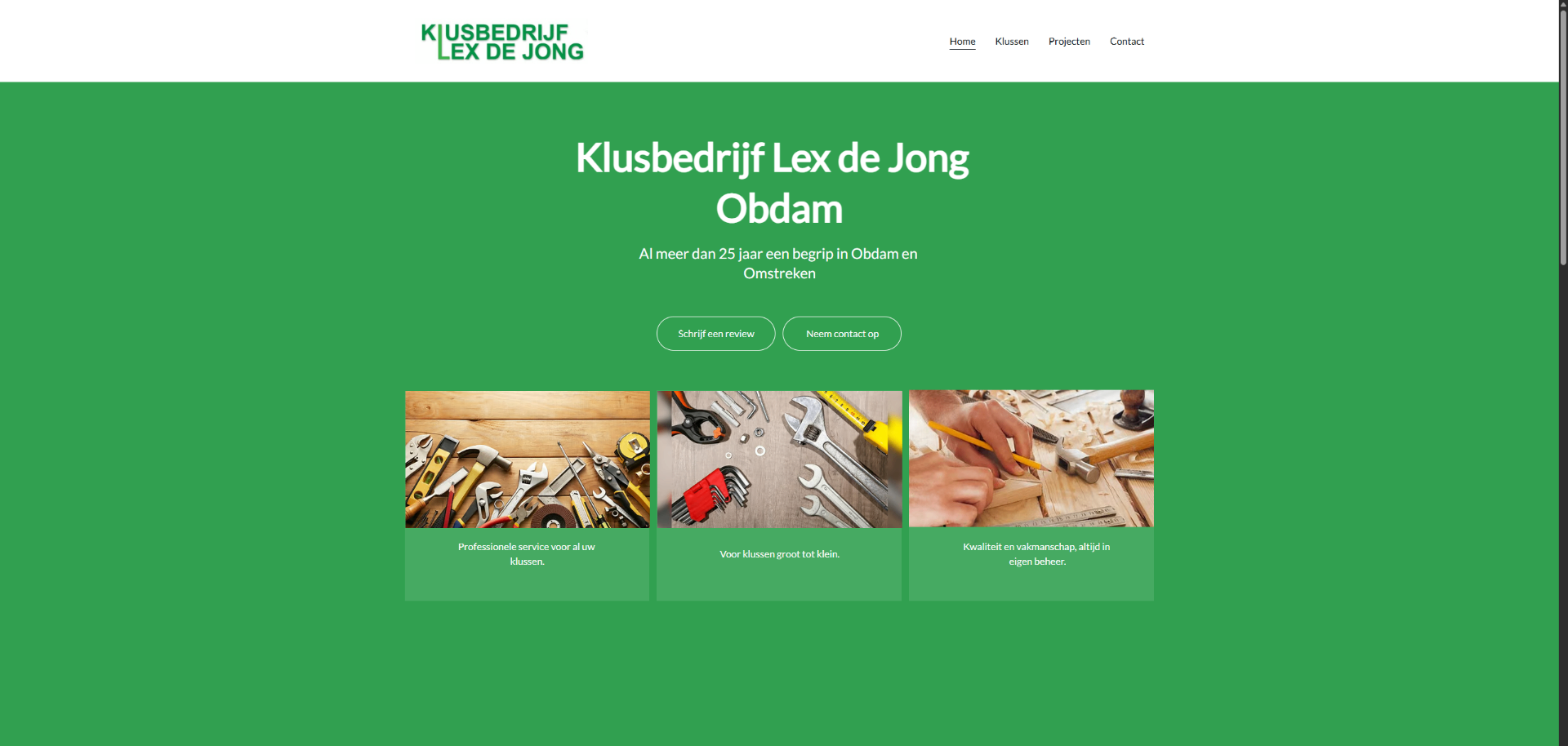Klusbedrijf Lex de Jong